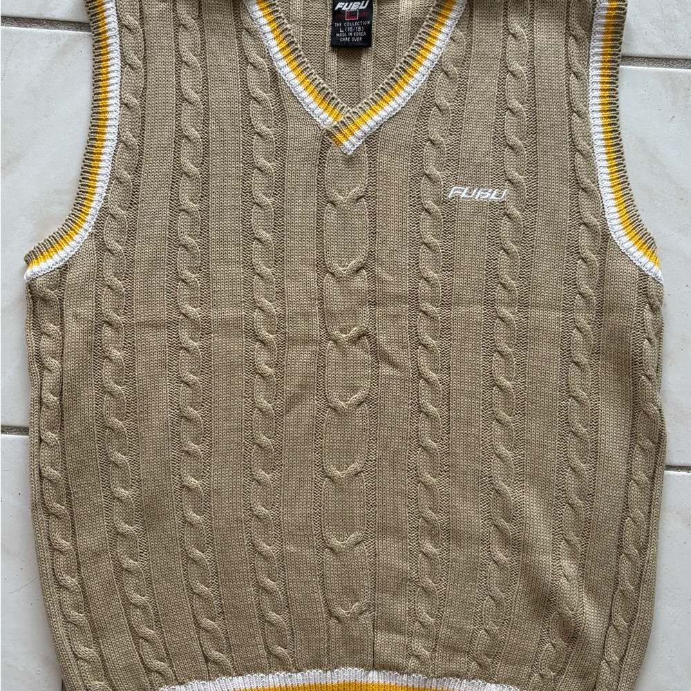 FUBU Vintage Sweater Vest